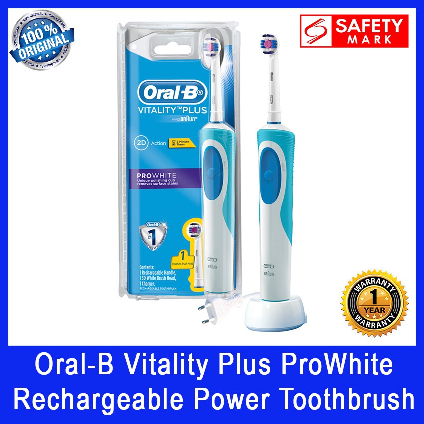 oral b vitality plus pro white