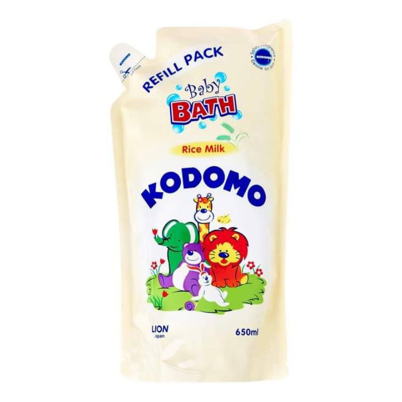 KODOMO Rice Milk Baby Shower Gel (Rice Milk 650ml) Shopee Singapore
