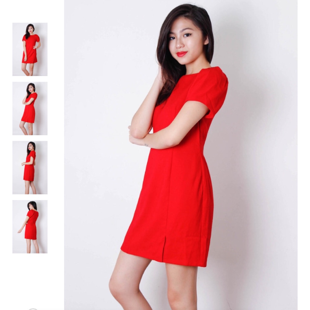 love bonito red dress