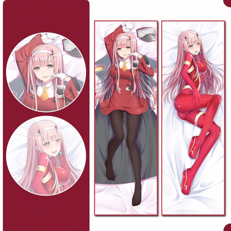 59 Anime Darling In The Franxx Zero Two Dakimakura Hugging Body Pillow 9613