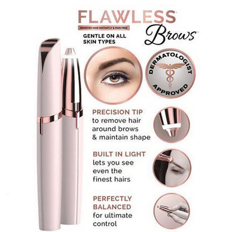 flawless eyebrows trimmer