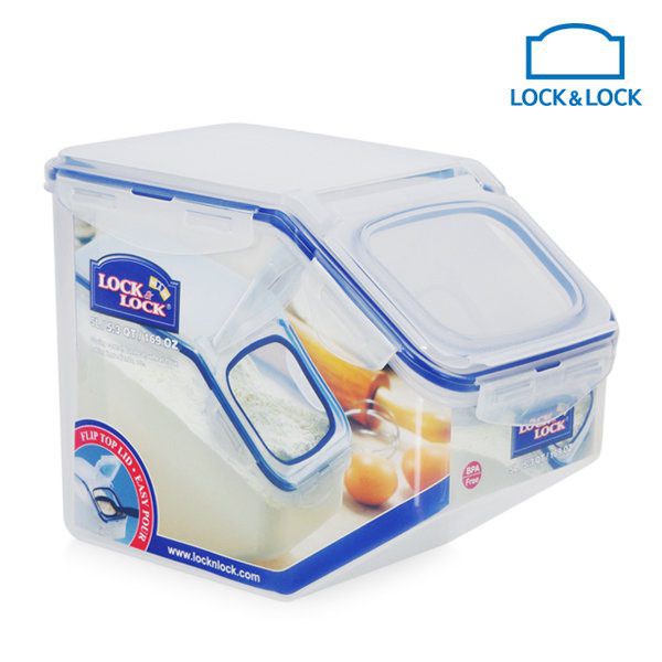 Lock & lock Plastic Rice Case 12L Container/Storage Food Organiser w