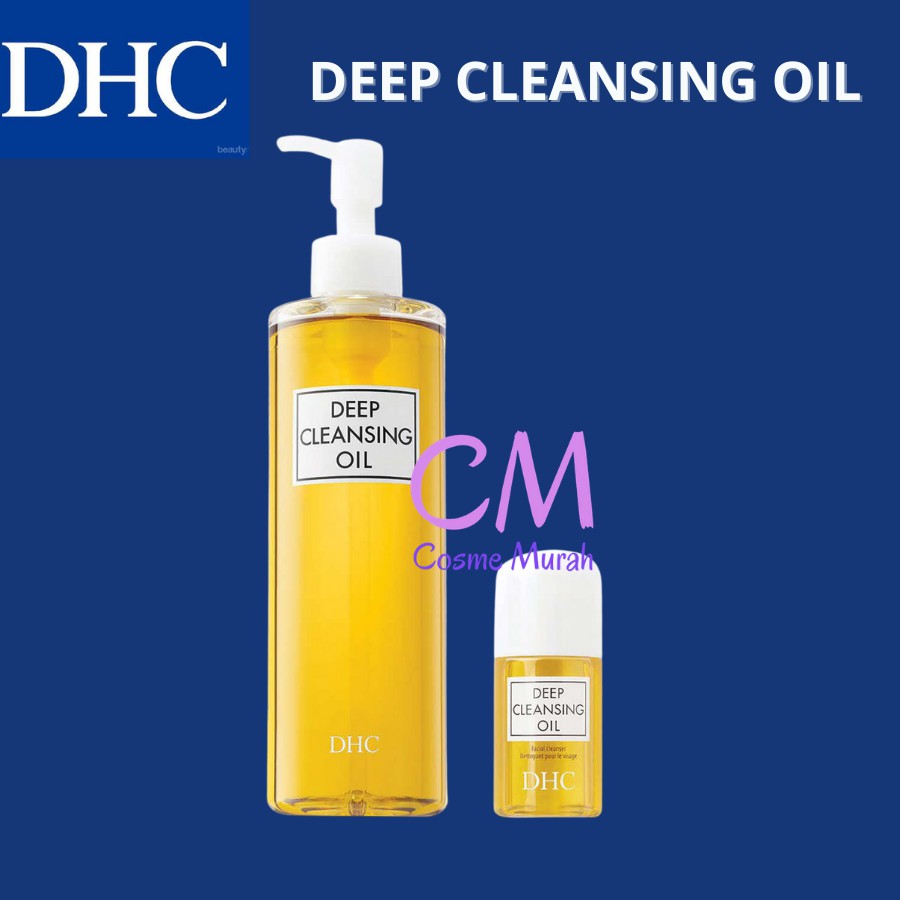 dhc deep cleansing oil facial cleanser