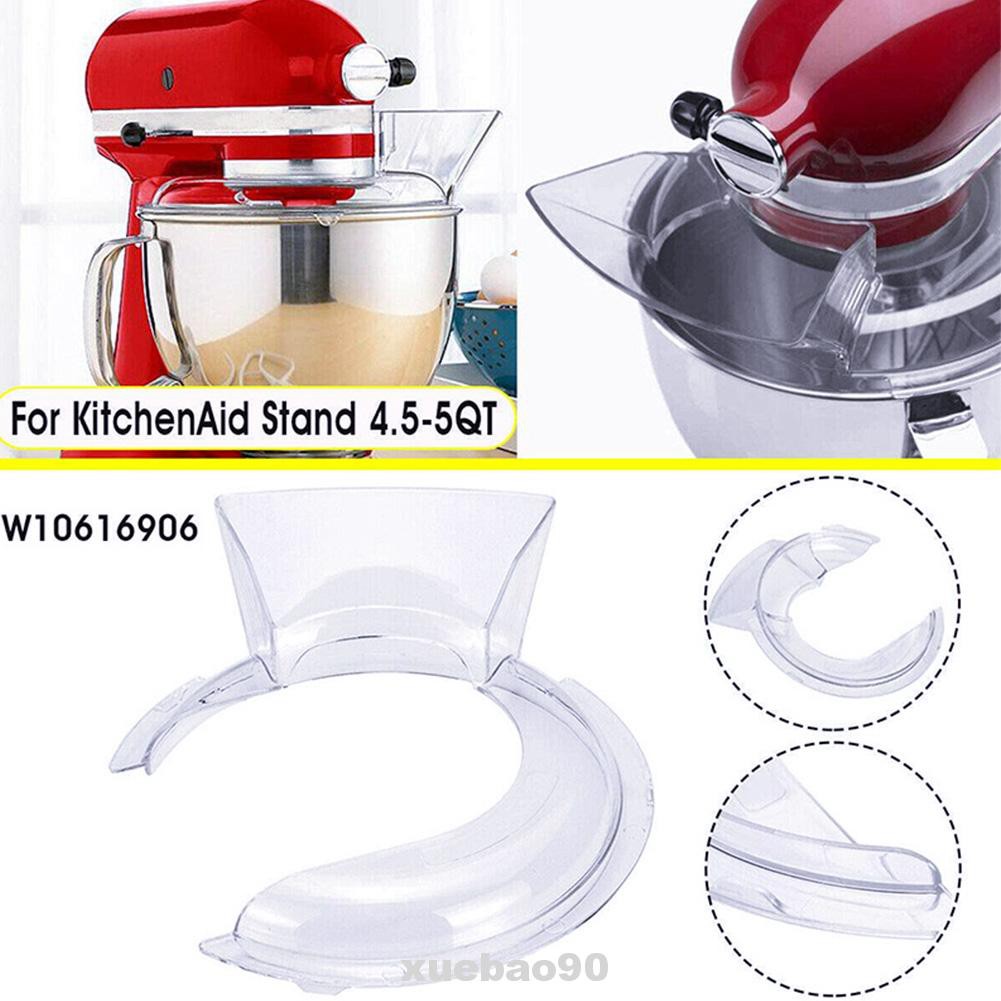 Pouring Shield Practical Transparent Replacement Parts 45 5qt Pctg Anti Splattering For Kitchenaid Mixer Kn1ps Shopee Singapore