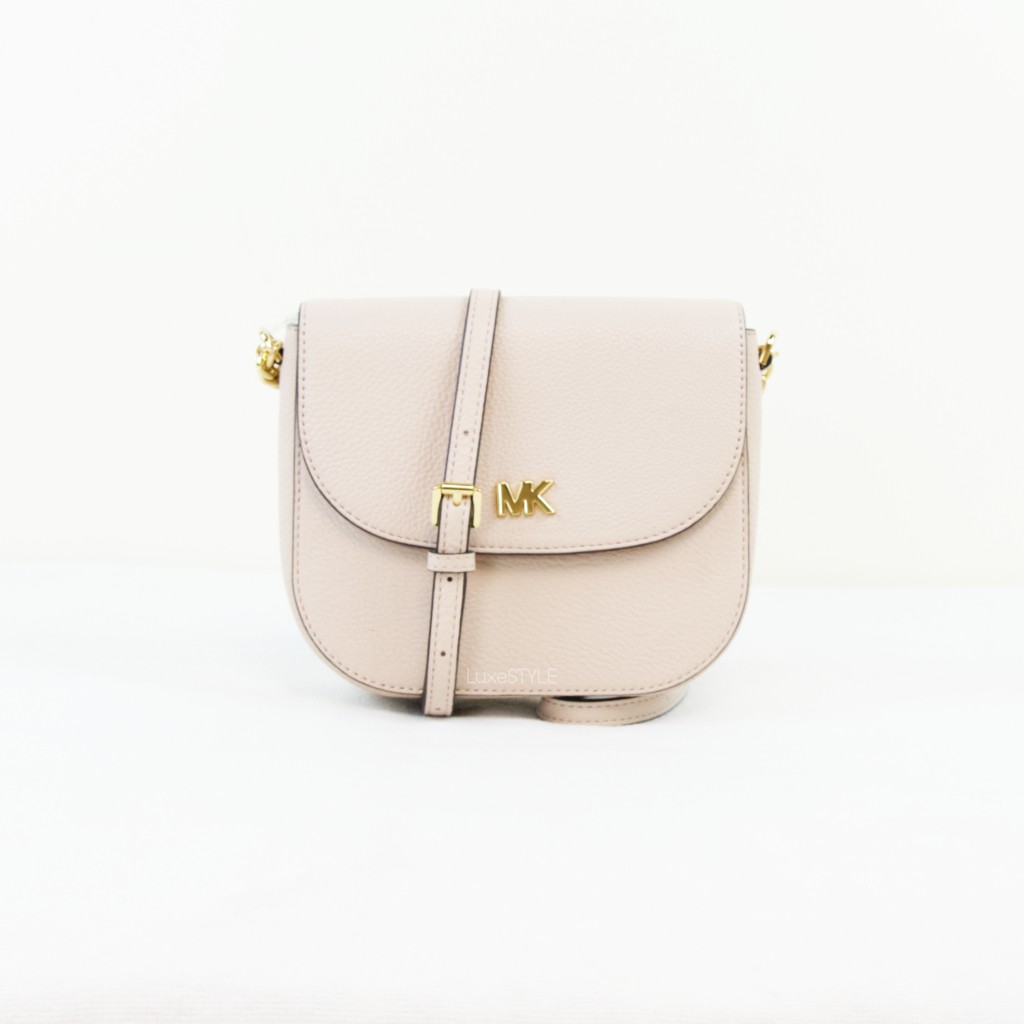 michael kors light pink crossbody