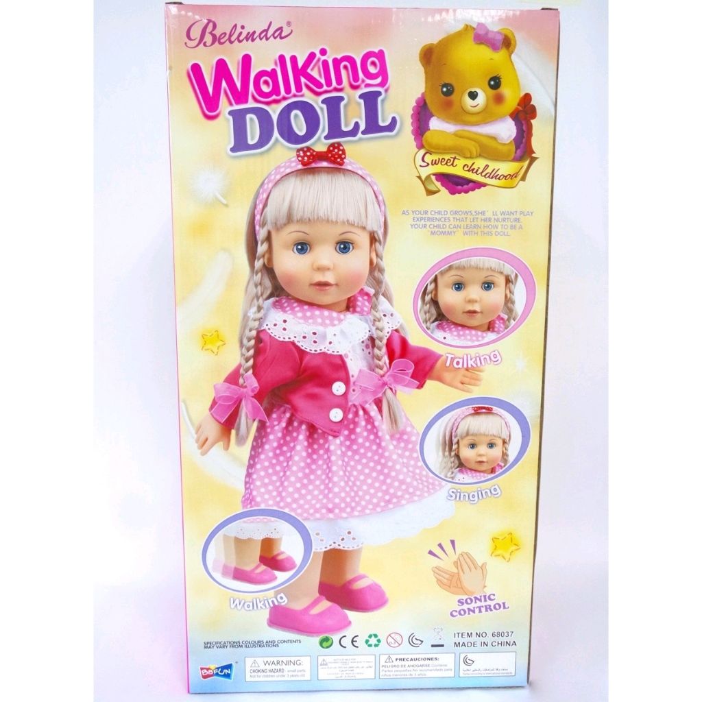 belinda walking talking doll