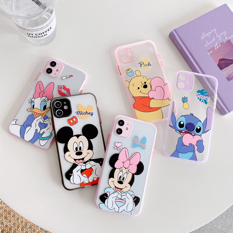 【Ready Stock】Cute Disney Cartoon Phone Case For iPhone Xs Max 11 Pro X