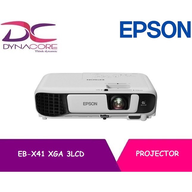 Epson Eb X41 Xga 3lcd Projector Shopee Singapore