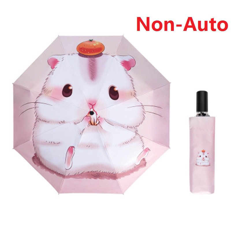 sg spot 8K Automatic Threefolding Umbrella with Reflective Strip