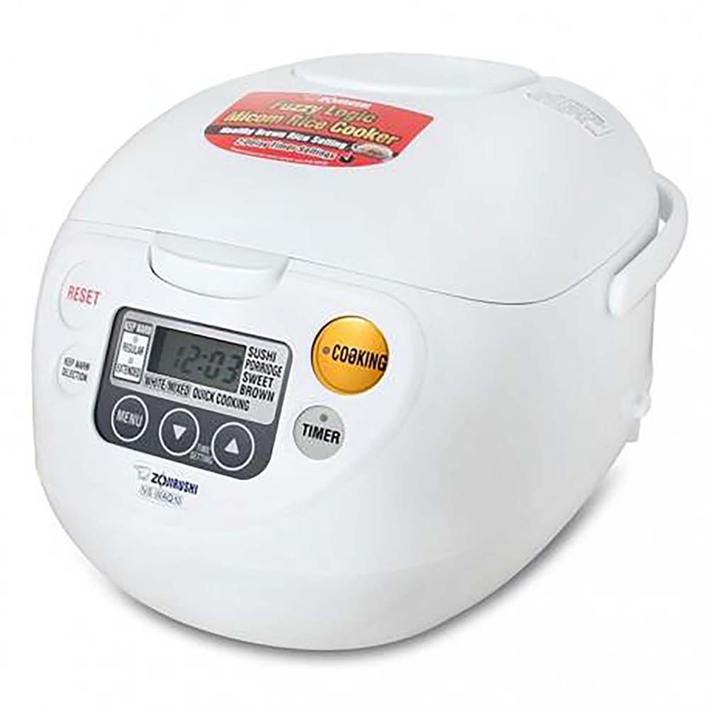 Zojirushi 1.0L Fuzzy Logic Rice Cooker/Warmer NSWAQ10 (White