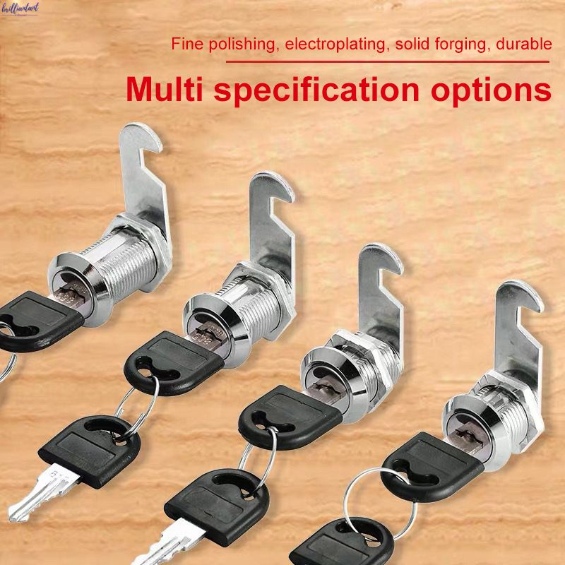 Cabinet Drawer Lock File Locker Metal With 2 Key For Desk Drawer, Glass ...