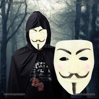 Openwaterc Cosplay Mask V For Vendetta Mask Anonymous Movie Guy Fawkes Halloween Masquerade Party Shopee Singapore - roblox halloween event mask
