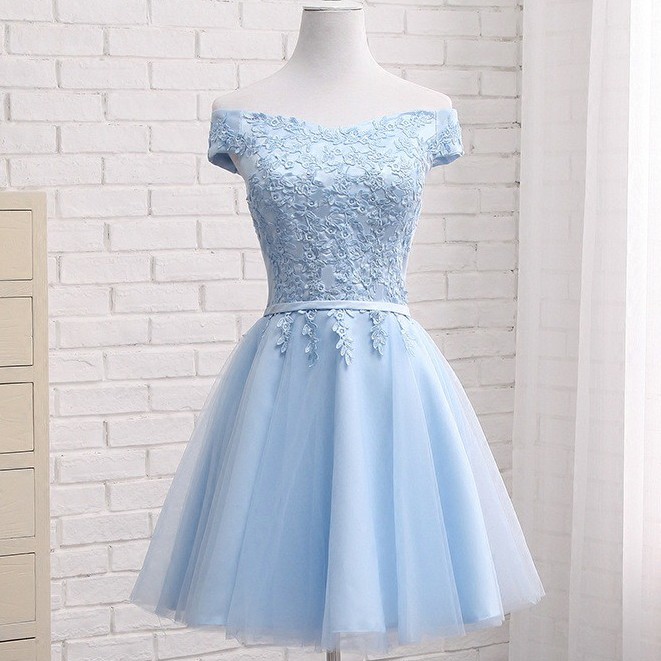 Blue Bridesmaid dress ...