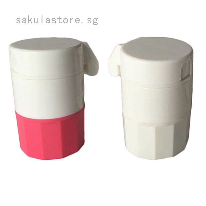 Pill Medicine Crusher Grinder Splitter Tablet Divider Cutter Storage