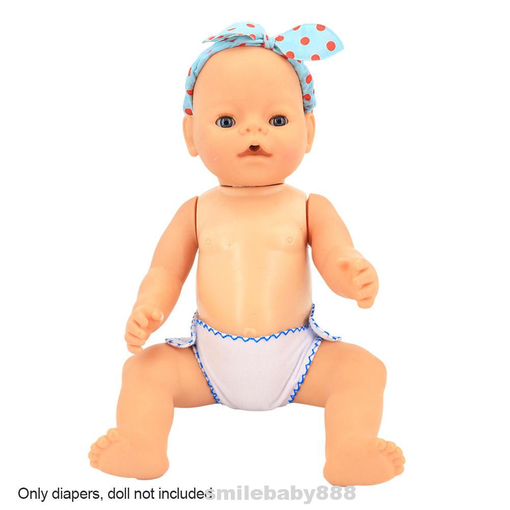 reusable baby doll diapers