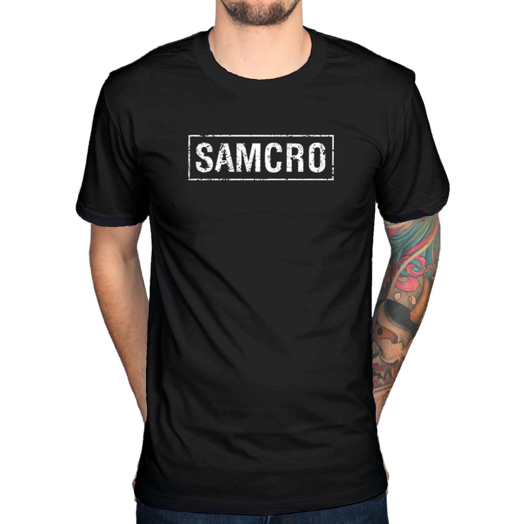 Samcro Banner Short Sleeve T-Shirt SONS of ANARCHY Men's Sons of Anarchy 