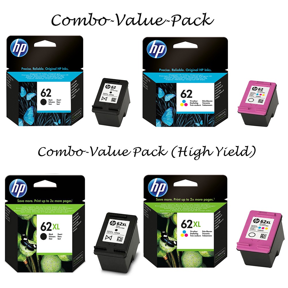 Cartucce 62 XL Nero E Colore- 750/450 Pagine, Ricambio Per