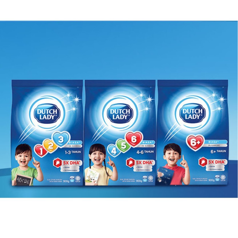 Free Gift Dutch Lady Milk Powder Stage 1 2 3 4 5 6 Milk Powder 850g For Kids New Packaging Now Shopee Singapore