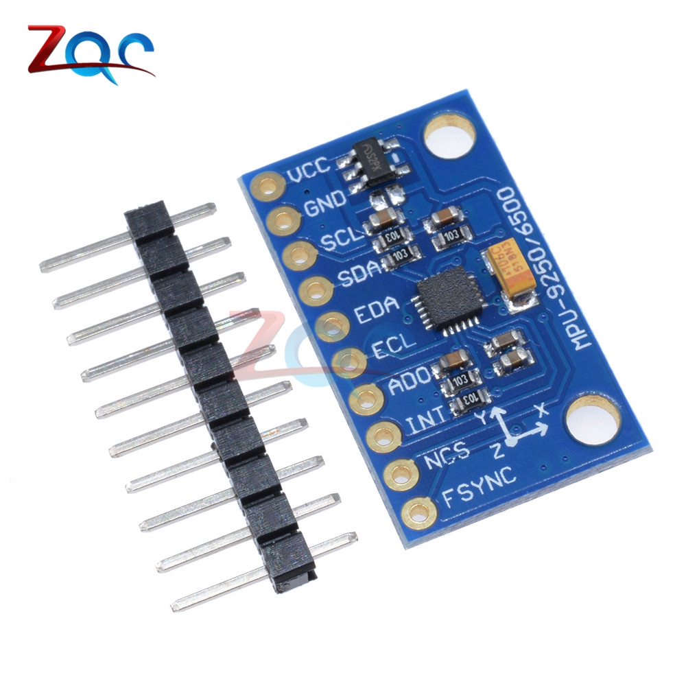 Gyro+Accelerator+Magnetometer Sensor 5PCS SPI//IIC MPU-9250 9-Axis Attitude