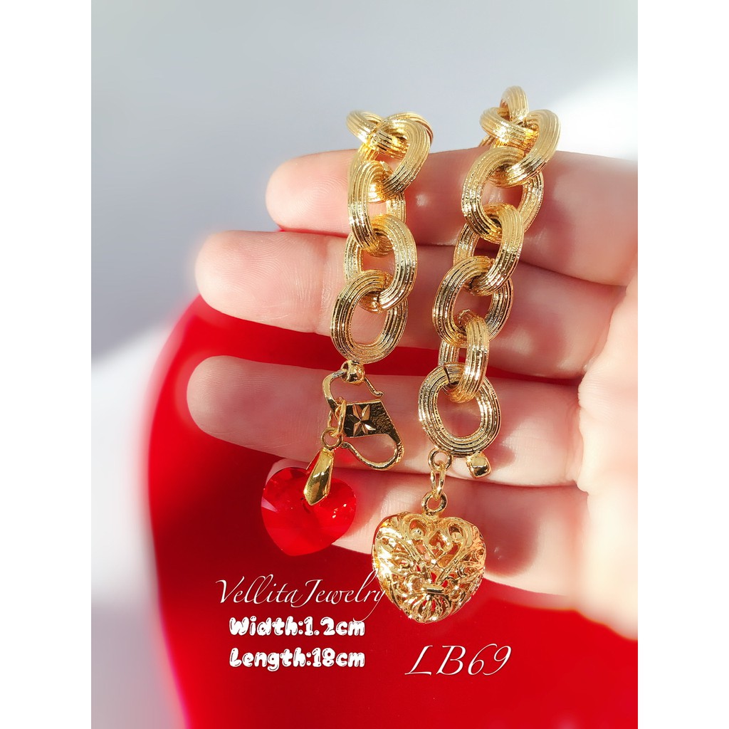 Shop Malaysia Cop916 Bracelet Roller Gold Plated Rantai Tangan Emas Korea Terbaru Shopee Singapore