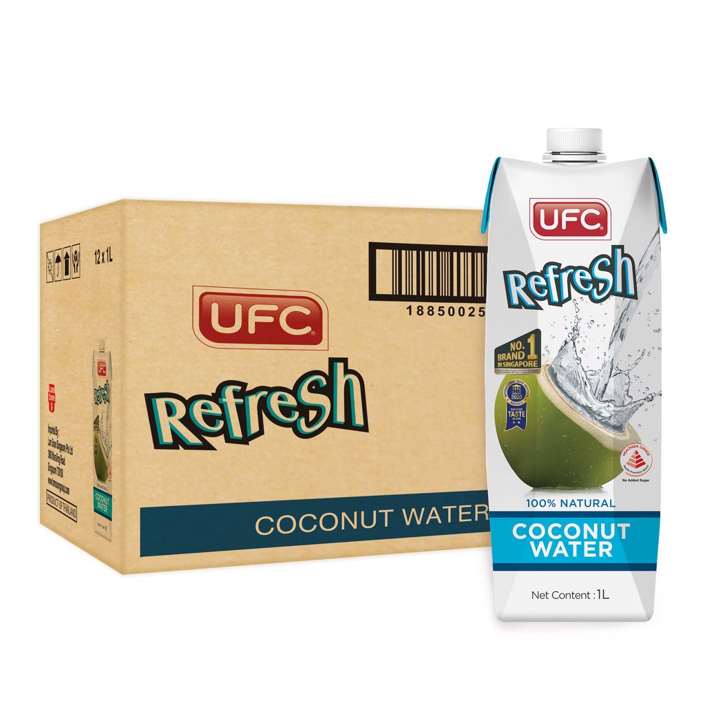 UFC Coconut Water 1L - Carton | Shopee Singapore