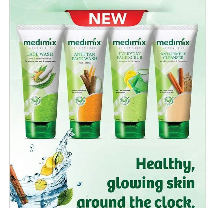 medimix face wash for pimples