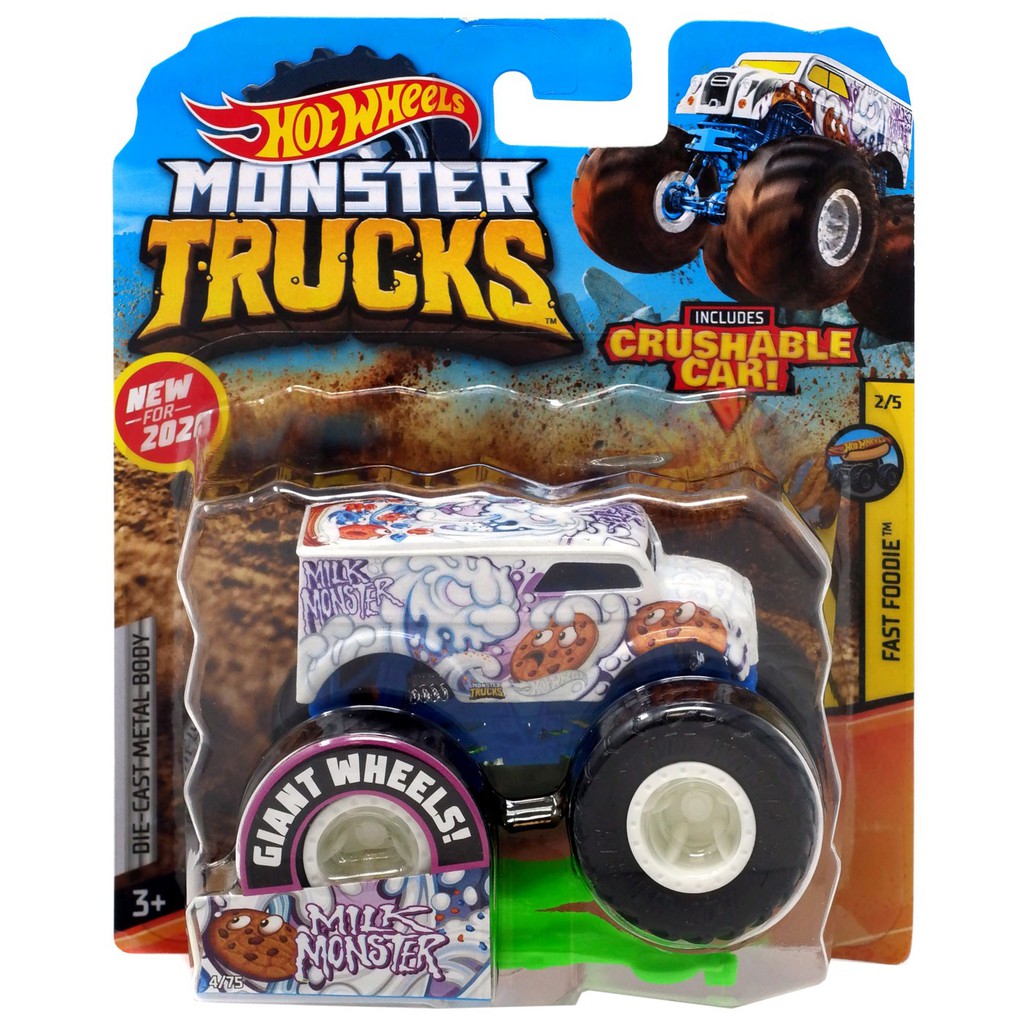 hot wheels milk monster truck