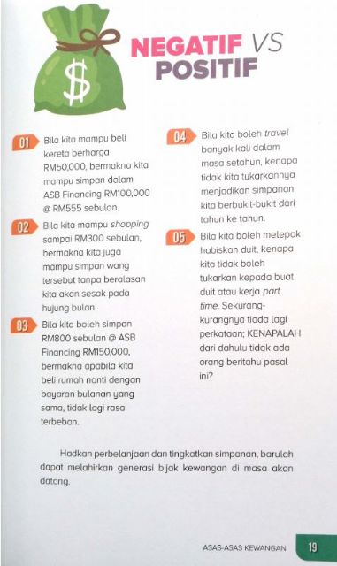 Buku Tip Kewangan Viral Galeri Ilmu Shopee Singapore