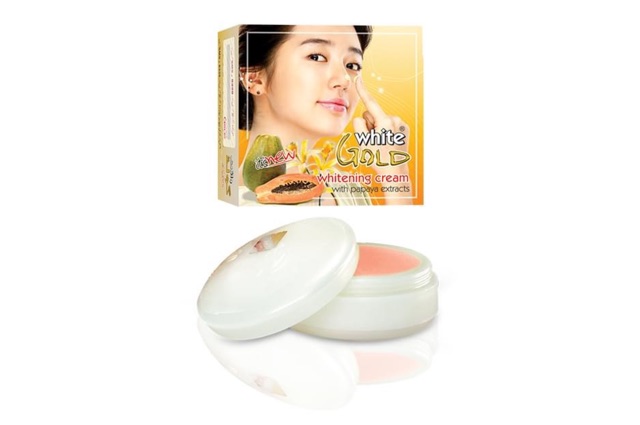 white gold face cream