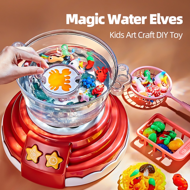 DIY Magic Water Elves Spirit Educational Toys for Kids Art and Craft