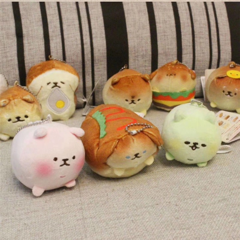 cute bread plush