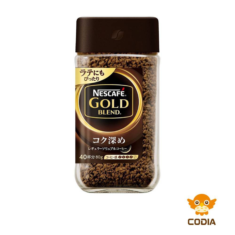 Nestle Japan Nescafe Gold Deeper Blend Instant Coffee 80g Direct From Japan Made In Japan Shopee Singapore