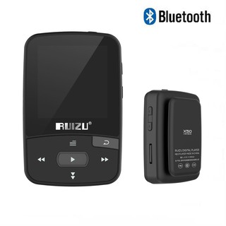RUIZU X50 Mini Sport Clip Bluetooth mp3 player 8GB music player Support TF Card