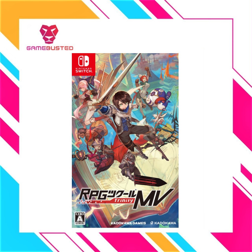 Nintendo Switch Rpg Maker Mv Trinity Jap Eng Shopee Singapore