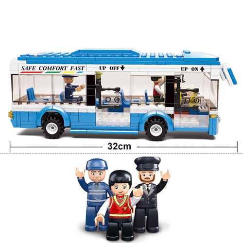 lego police bus