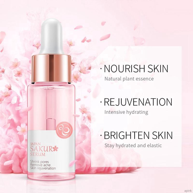 LAIKOU Cherry Blossom Serum Moisturize Firming Skin Brighten | Shopee ...