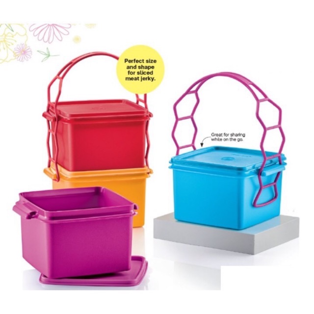 Tupperware Double Deep With Cariolier Shopee Singapore