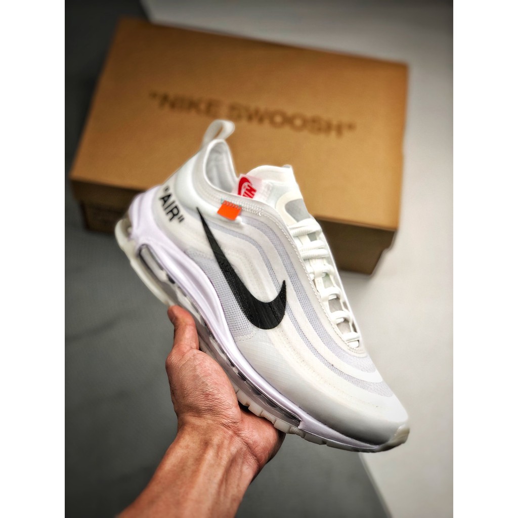 nike white air max 97 sneakers