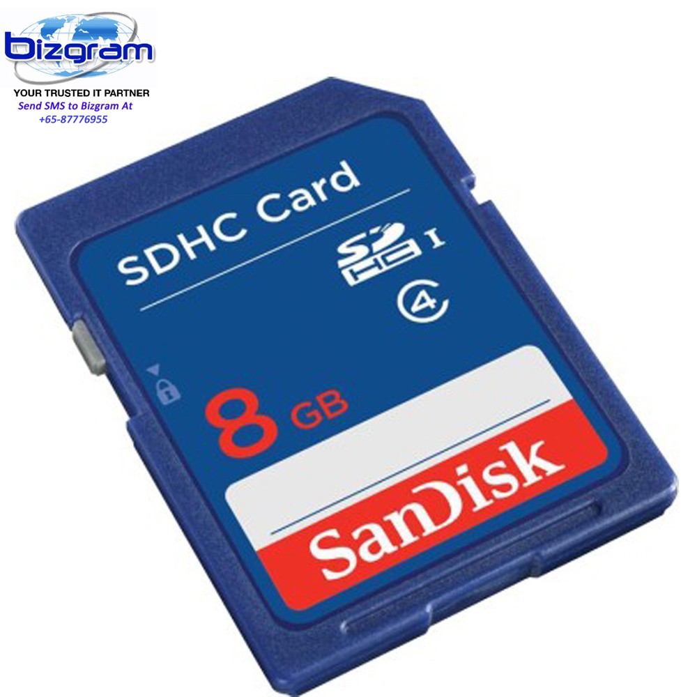 SanDisk 8GB Class 4 SDHC Memory Card SDSDB-008G-B35
