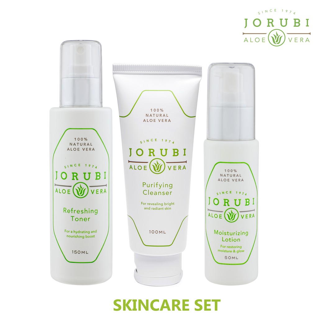 Skincare Set Cleanser, Toner, Moisturizer Shopee Singapore