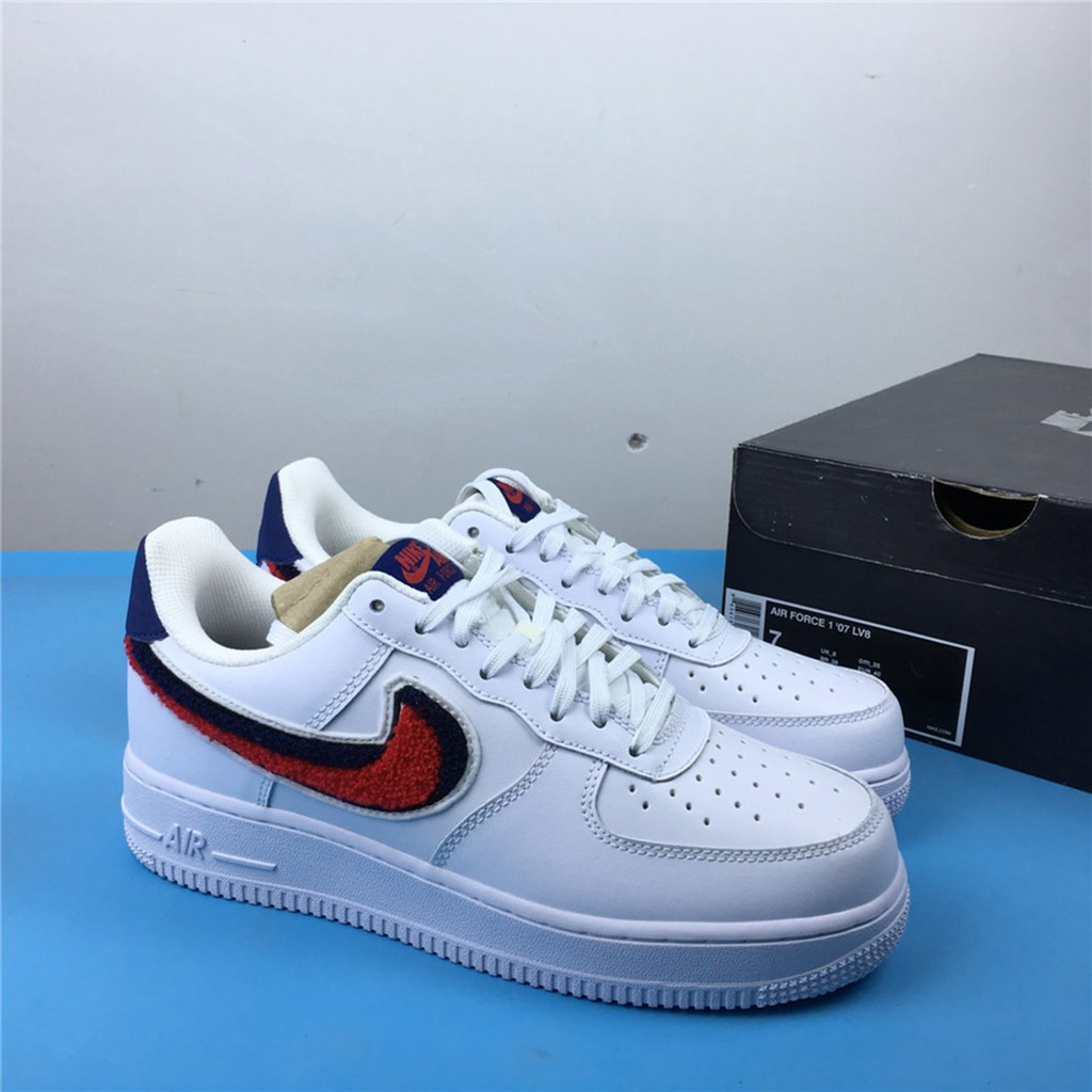 air force 1 low 3d chenille swoosh usa