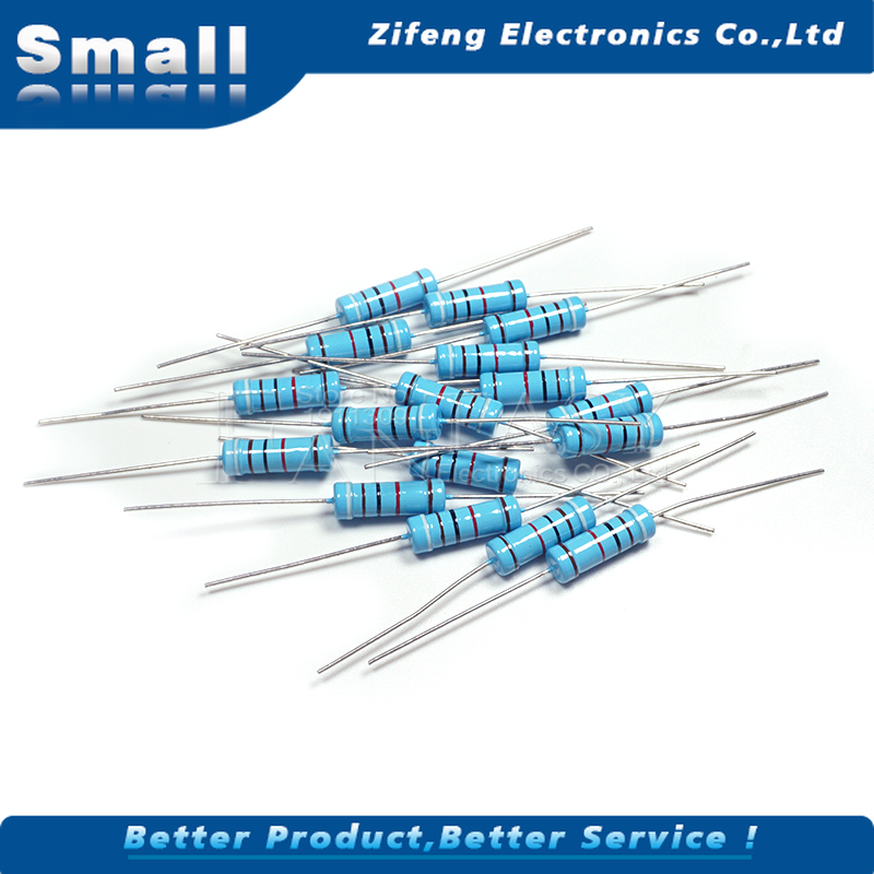 105 Stück Metallfilmwiderstände 3W - 21 Werte Von 10K Bis 91K Ohm 1% Toleranz