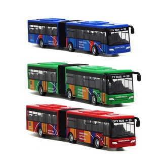 1:64 Scale 18cm Baby Pull Back Shuttle Bus Toy Kids Diecast Models Vehicle Toys #0