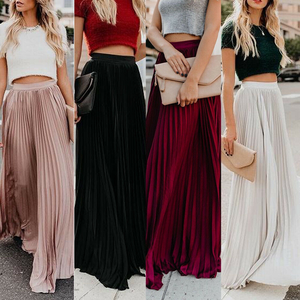 buy long skirt with crop top