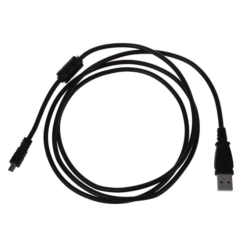 Black Usb 2 0 A To 8 Pin Mini B Cable W Ferrite 1 5m 59 Inches For Nikon Coolpix P90 Xd Shopee Singapore