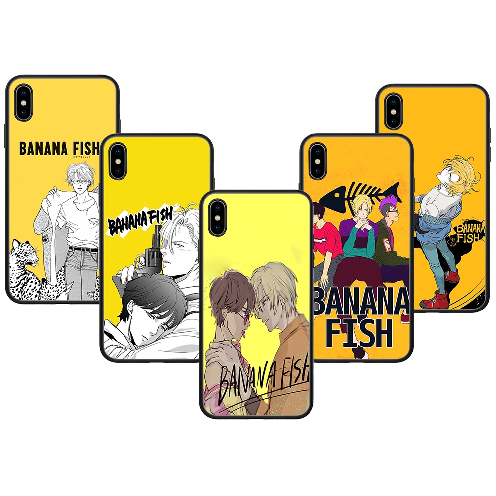 Anime Banana Fish Iphone 11pro Xs Max Xr X 8 7 6 6s Plus Soft Case Shopee Singapore