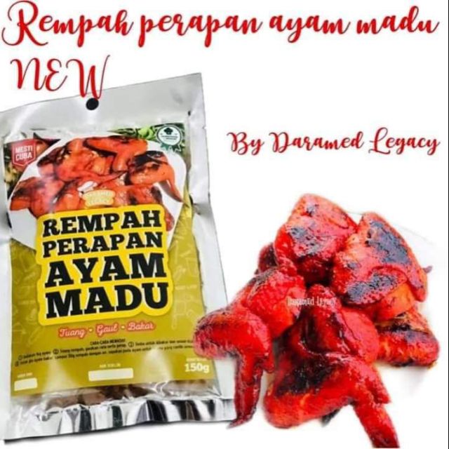 Rempah Perapan Ayam Madu Shopee Singapore