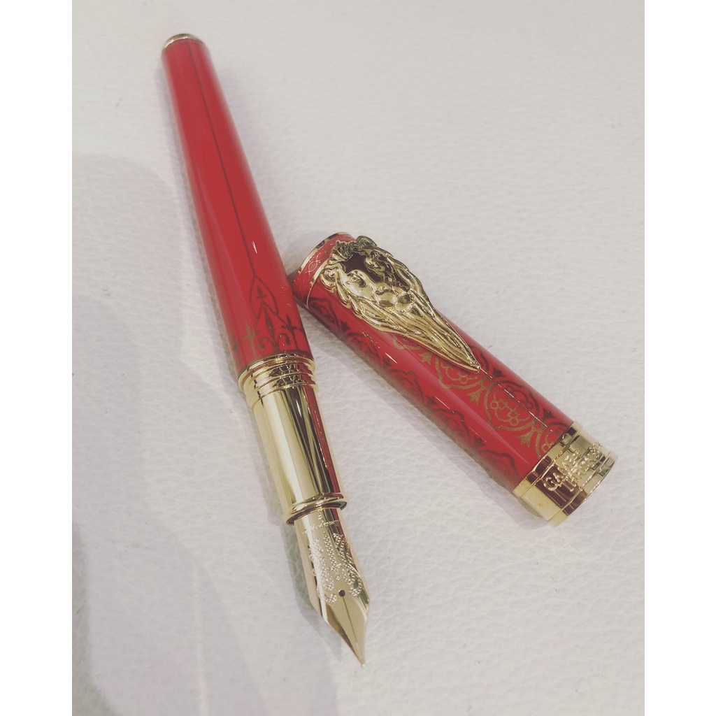 Brand New Montegrappa Games of Thrones Lannister Fountain Pen With Converter Shopee Singapore