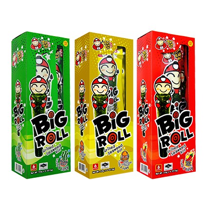 Tao Kae Noi Big Roll Promotion Grilled Seaweed Halal 3 6gm X 12pcs 1pcs Shopee Singapore