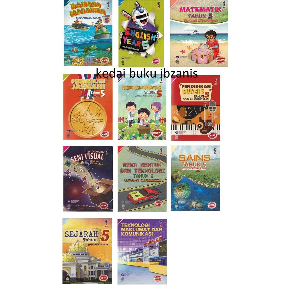 Buku Teks Bahasa Inggeris Tahun 5  malaykiews